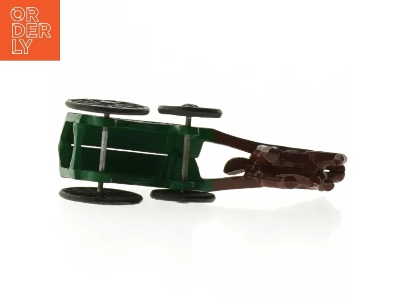 Billede 4 - Vintage Kenton legetøjshestevogn (str. 20 x 9 cm)