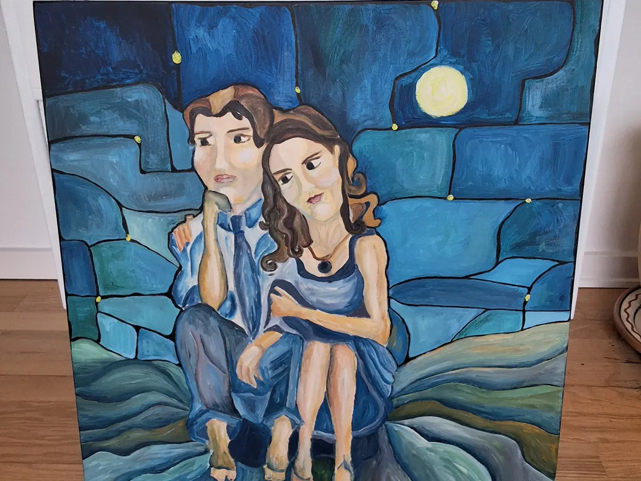 Billede 3 - Smukt originalt maleri