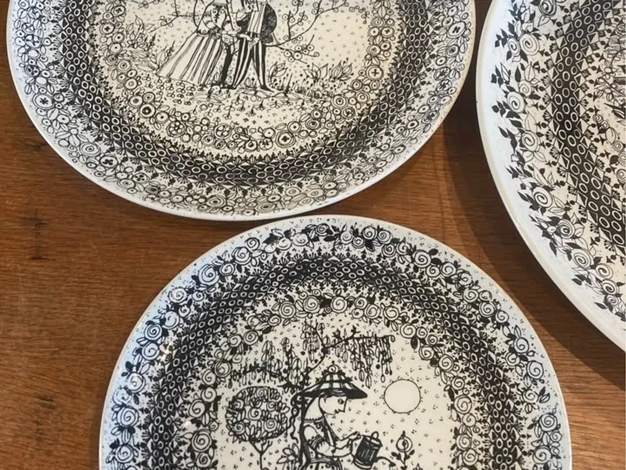 Billede 4 - Bjørn Wiinblad Aarstiderne platter