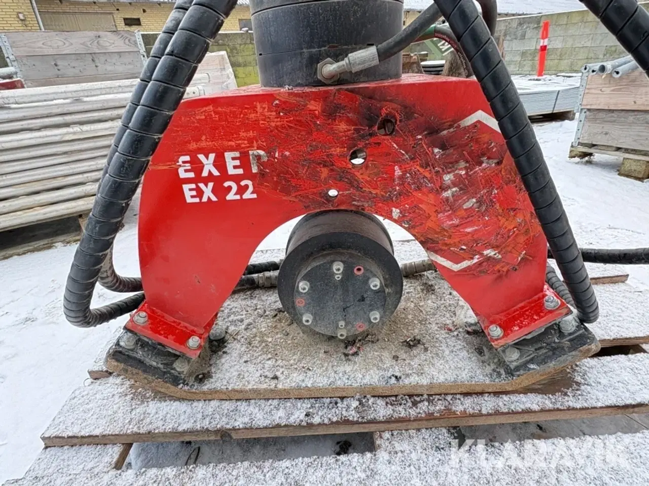 Billede 6 - Pladevibrator Exero EX22 hydraulisk til gravemaskine