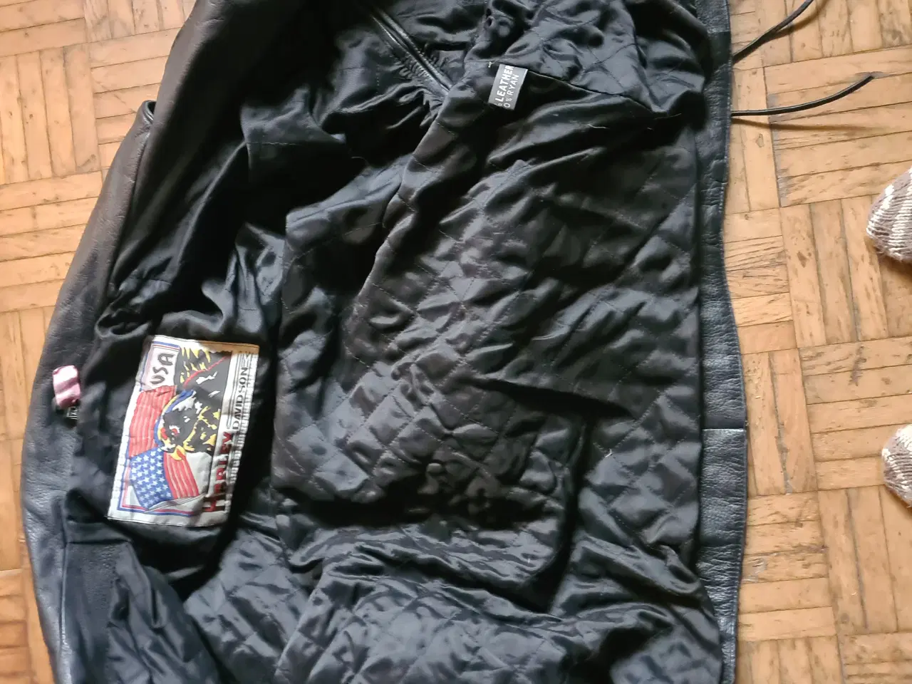 Billede 2 - Læder jakke