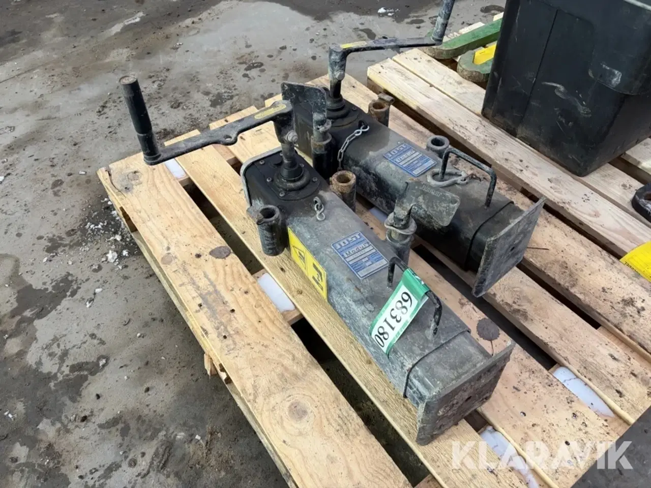 Billede 1 - Støtteben Jost CD1090 2 styk