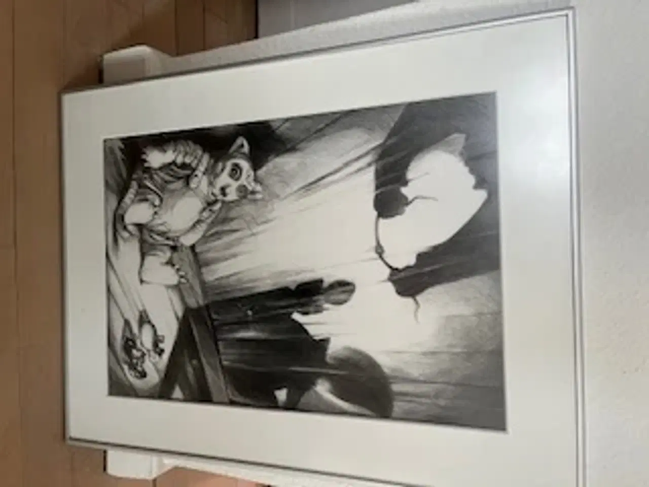 Billede 1 - Ian Rankin - Original forsideillustration