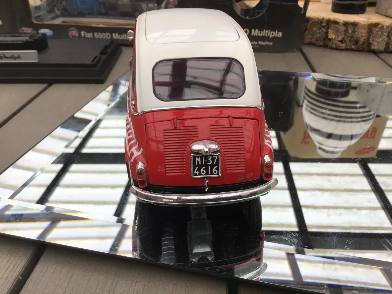 Billede 4 - Modelbil 1:18 La MINIERA Fiat 600 Multipla 