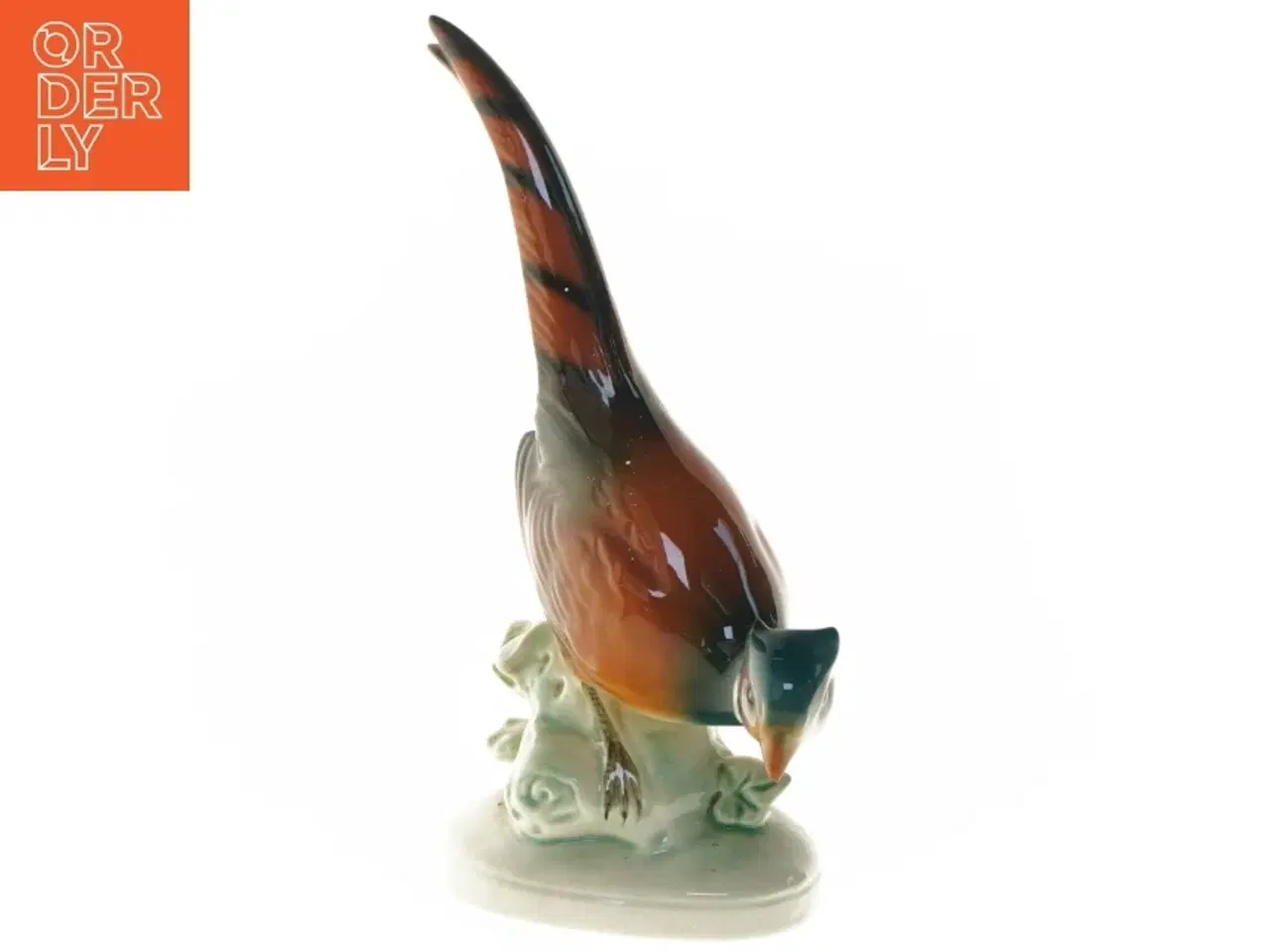 Billede 2 - Porcelænsfigur af fasan (str. 27x24 cm)