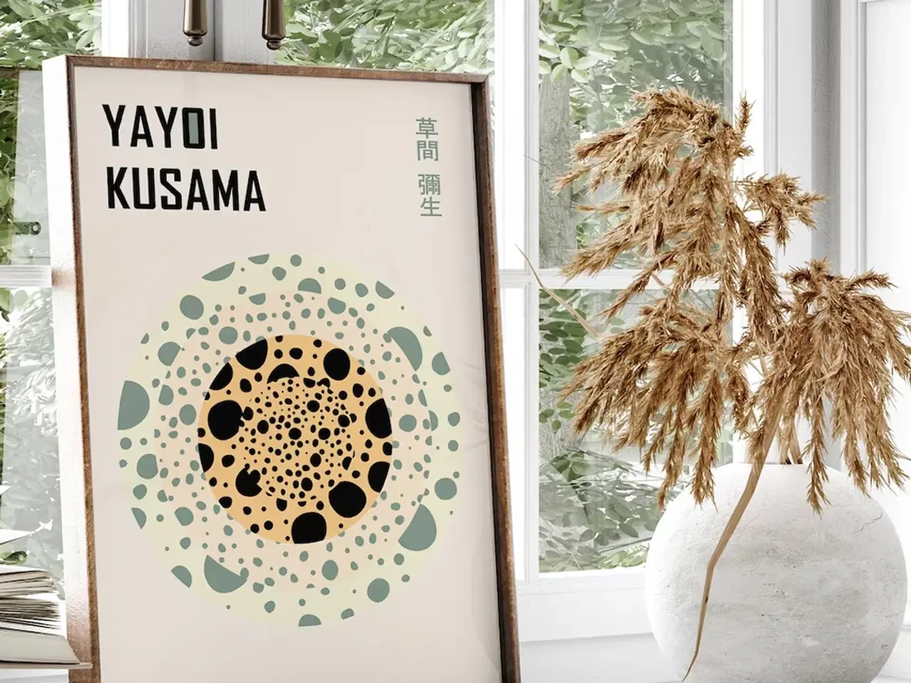 Billede 1 - Yayoi Kusama japanske plakater - 15% ekstra rabat 