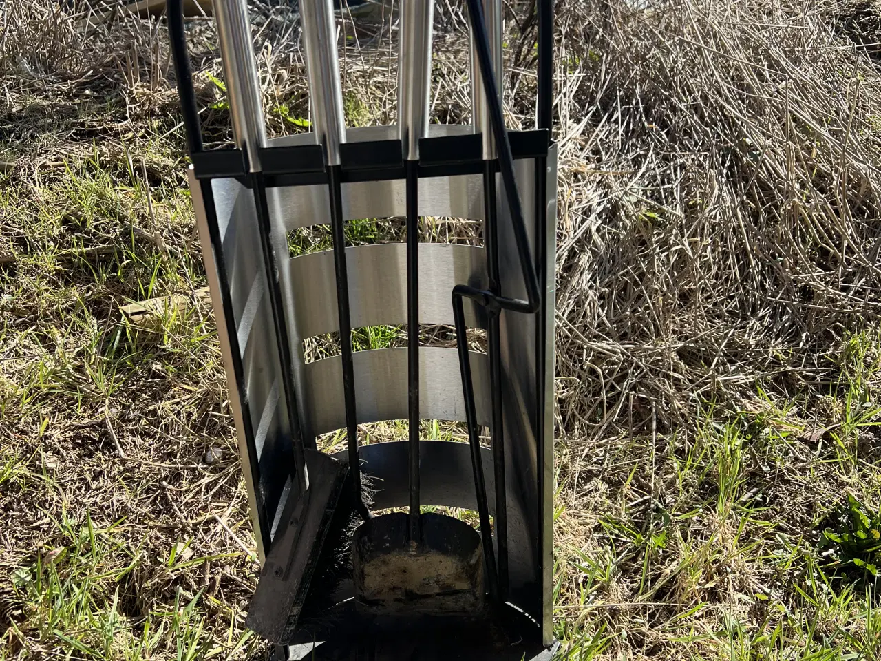 Billede 2 - Pejsesæt brugt, ca. 60 cm