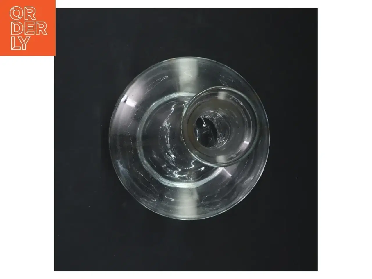 Billede 5 - Glas karaffel fra Holmegaard (str. 26x15 cm)