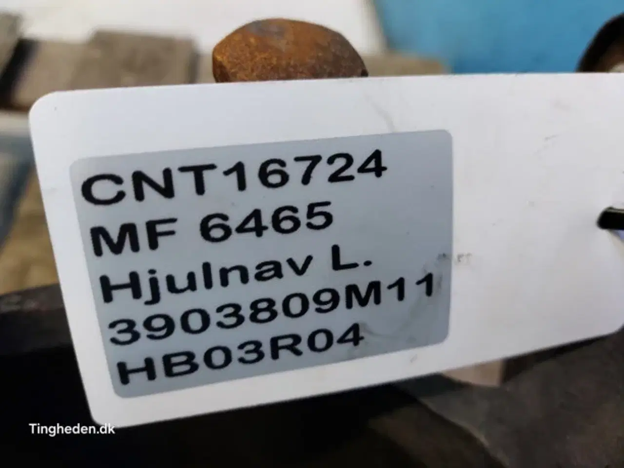 Billede 16 - Massey Ferguson 6465 Hjulnav L. 3903809M11