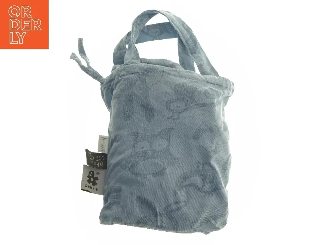 Billede 1 - Børnesengetøj med dyremotiv fra Sebra fra Sebra (str. pude 45x40, dyne 70x100 cm)