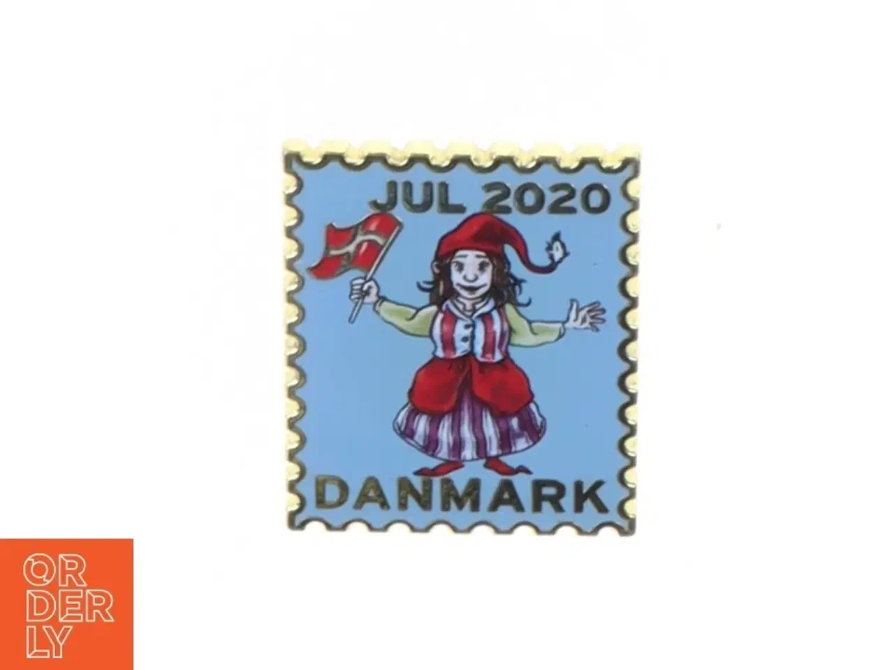 Billede 1 - Samleobjekt julefrimærke 2020 (str. 3 x 2,3 cm)