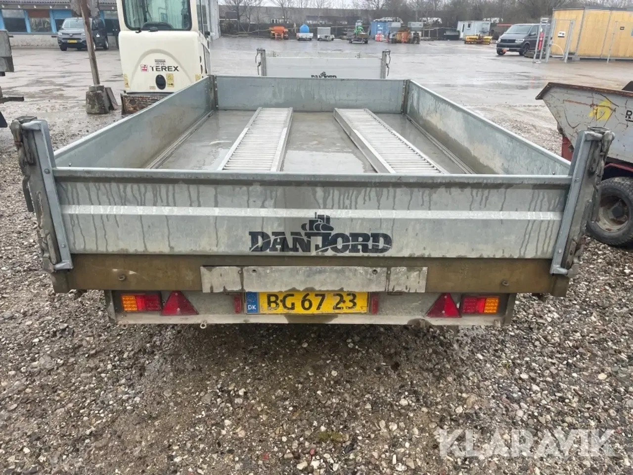 Billede 5 - Tiptrailer Hapert 3500 med slisker