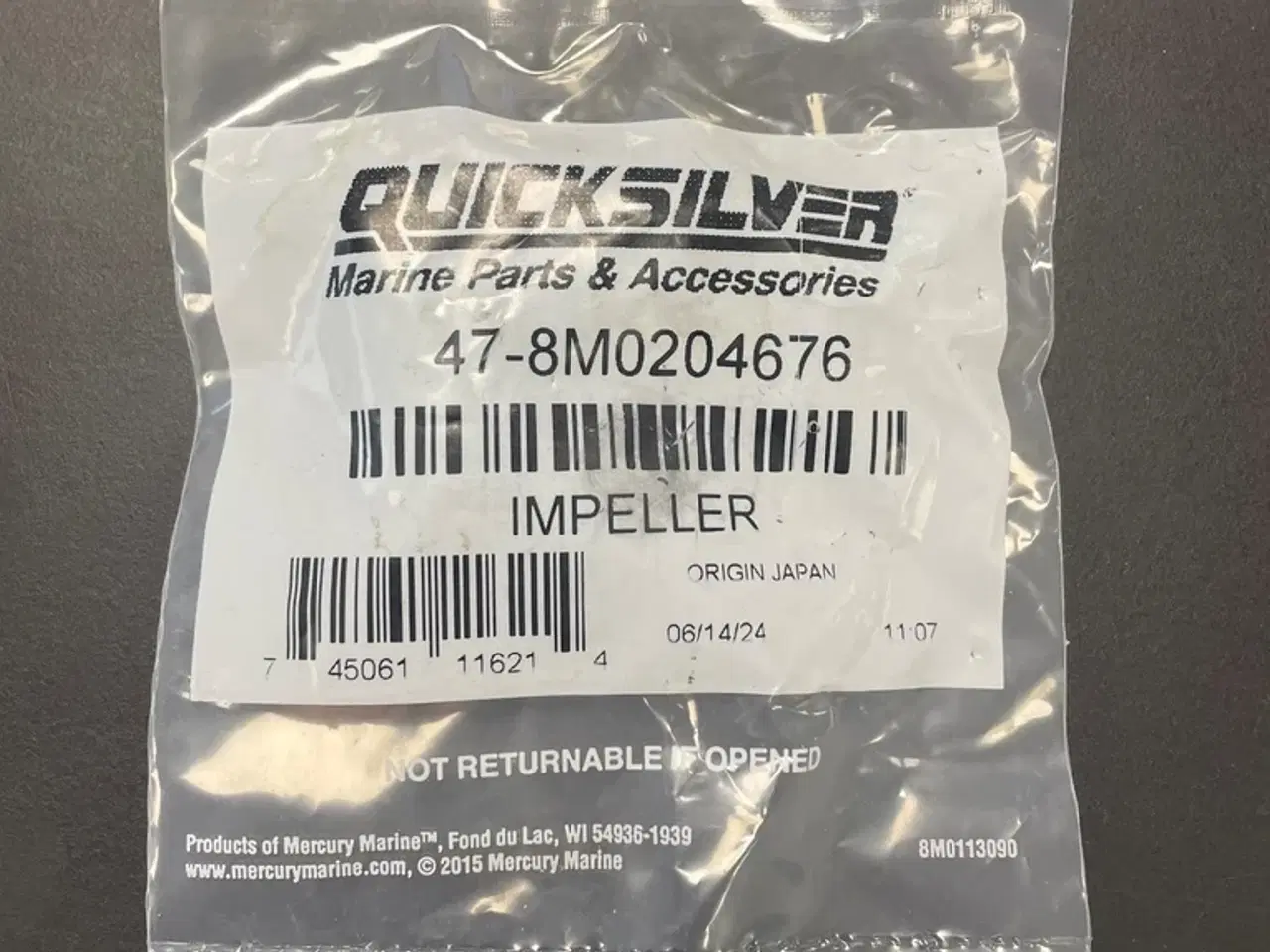 Billede 1 - Mercury impeller  4-6 HK 4-takt