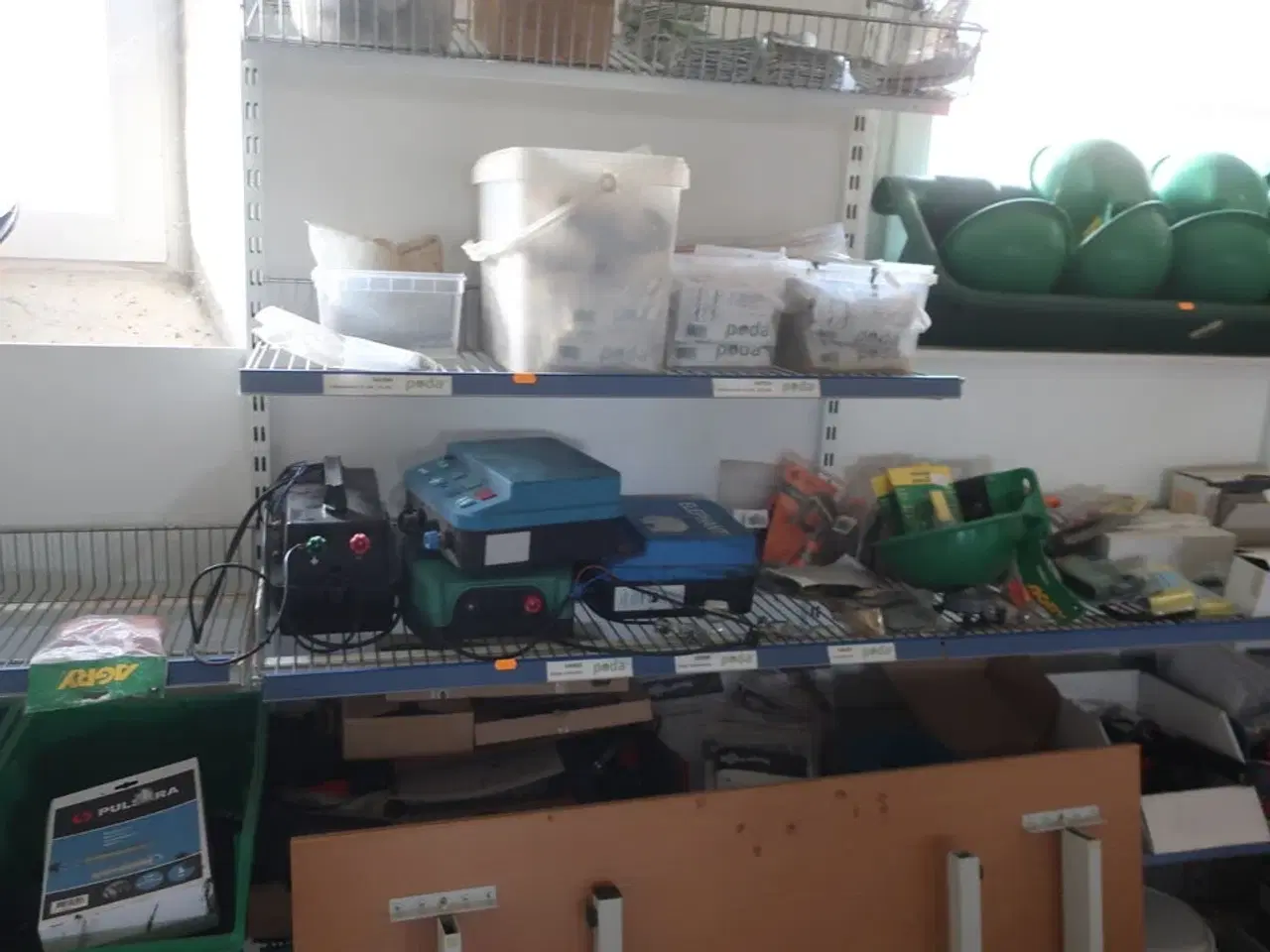 Billede 21 - Sækkevogn, varelager, reservedele, værktøj, reol, opbevaringsvogn m.m.