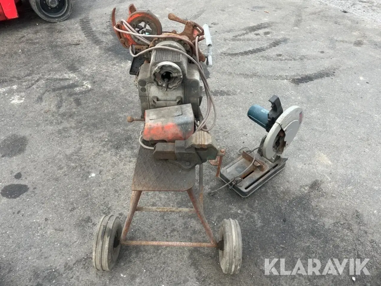 Billede 3 - Gevindskærer og metalkapsav Ridgid og Bosch