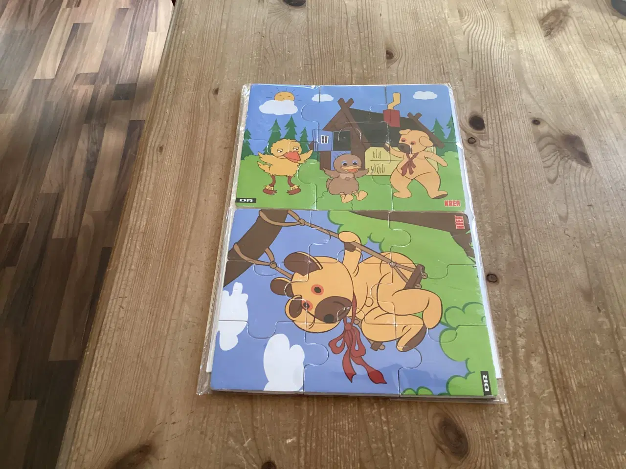 Billede 17 - Bamse, Kylling, Ælling Spil og Puslespil.