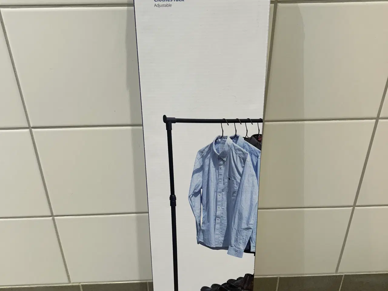 Billede 1 - Super lækkert justerbart garderobestativ kun 50kr!