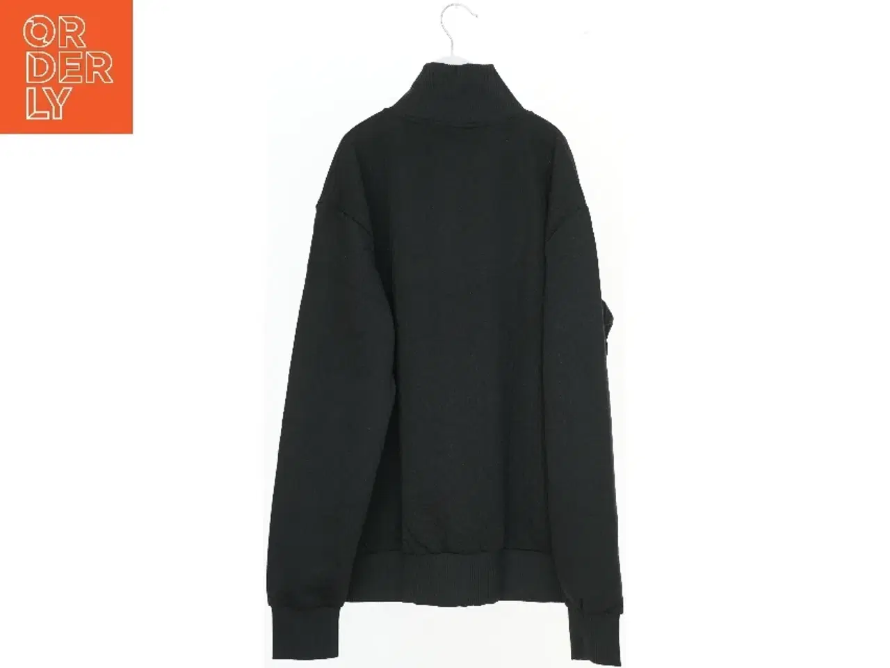 Billede 2 - Sort Sweatshirt med Lynlås (str. S)