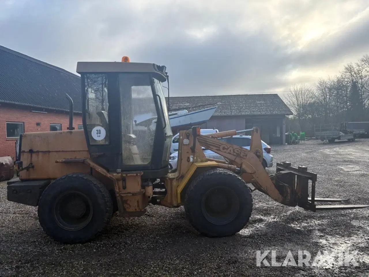 Billede 4 - Hjullæsser Case 121B