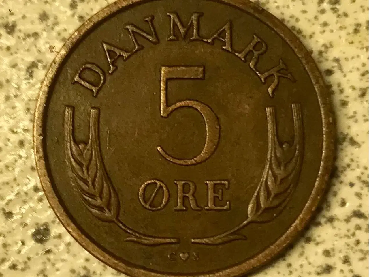 Billede 2 - 5 øre Danmark 1965