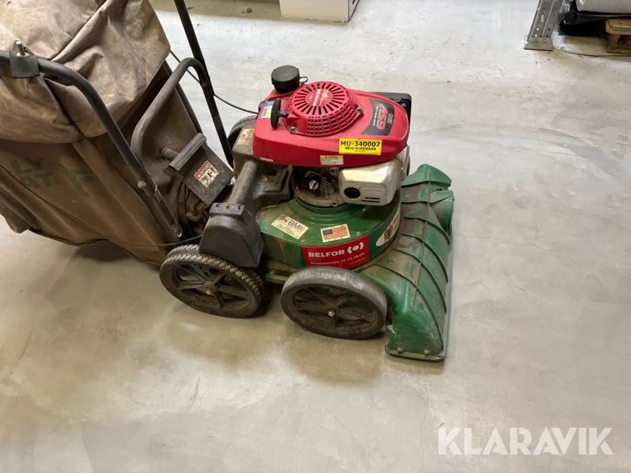 Billede 3 - plæne-/haveopsamler Billy Goat KV650SPH