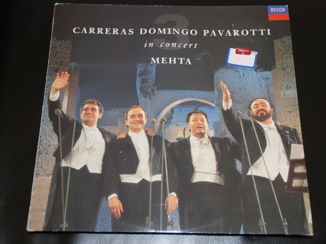 Billede 1 - lp - Carreas Domingo Pavarotti