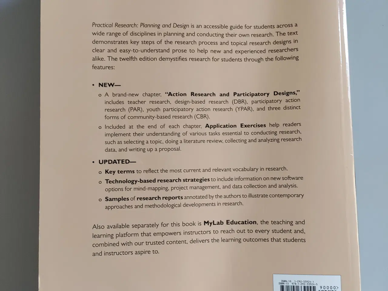 Billede 2 - Practical Research - studiebog