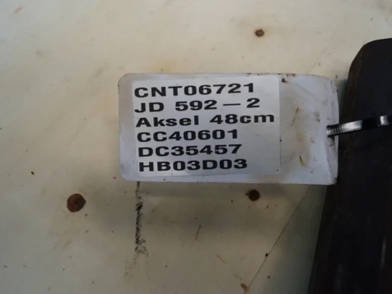 Billede 4 - John Deere 592 PTO CC40601