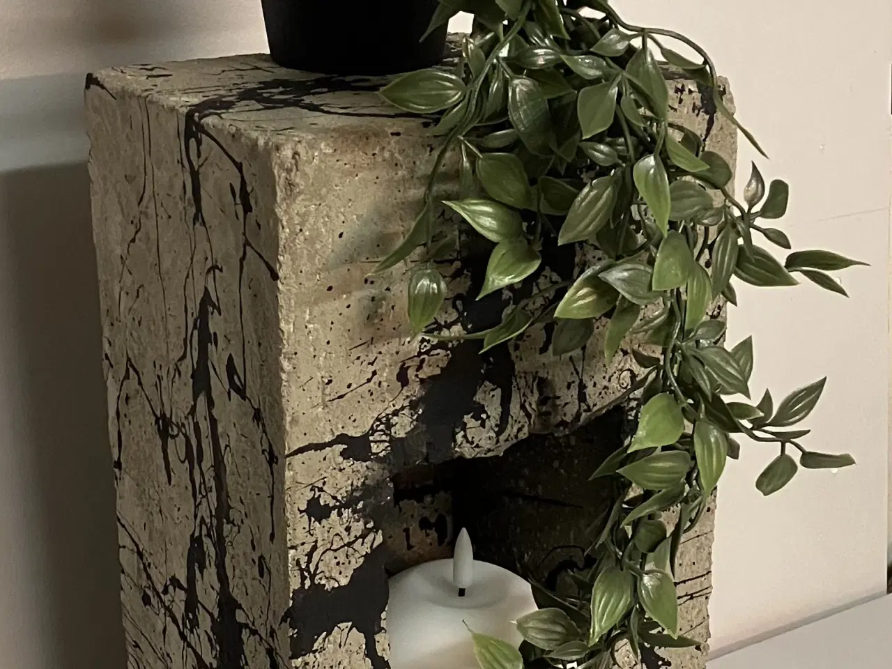 Billede 6 - Bord lysestage i cement