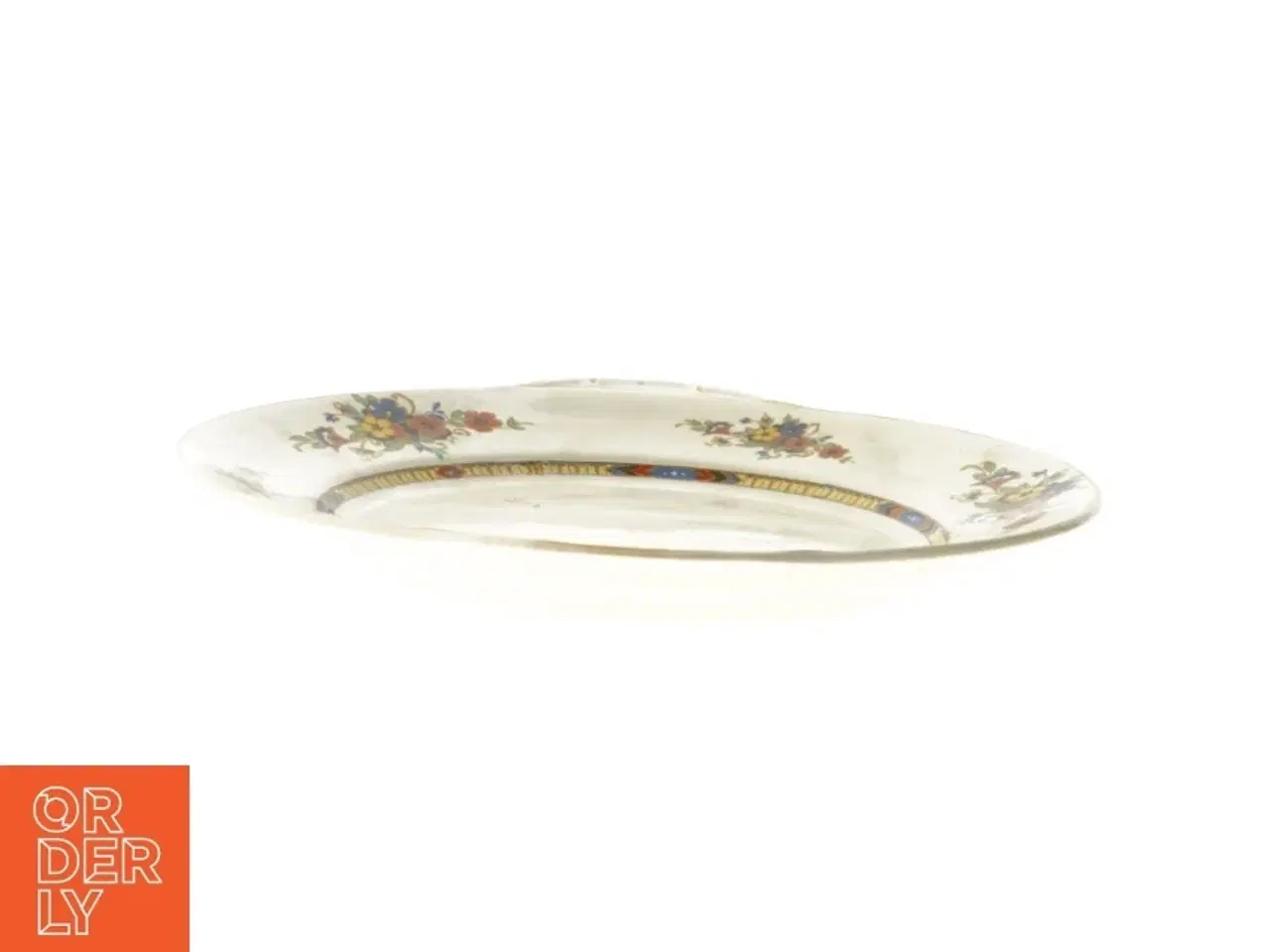 Billede 2 - Retro tallerken med blomstermønster fra Titan Ware (str. Ø 25 cm)