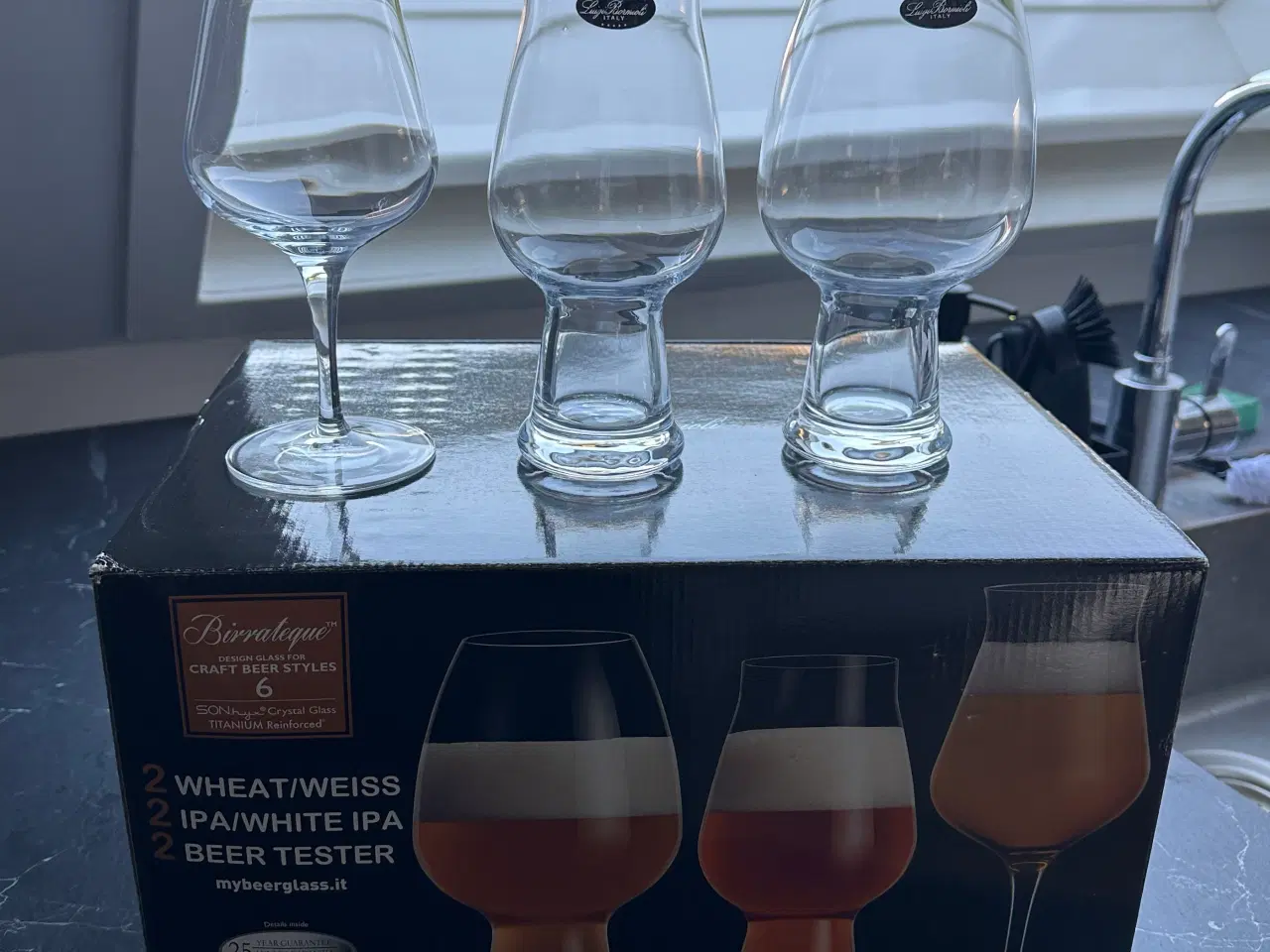 Billede 3 - 6x Birrateque ølglas