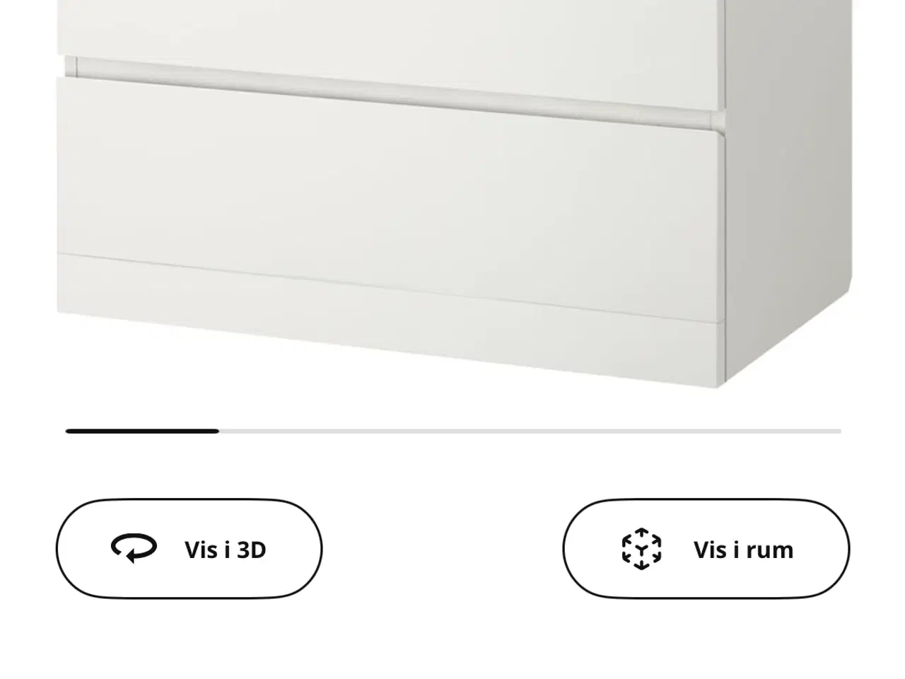 Billede 2 - Malm kommode 