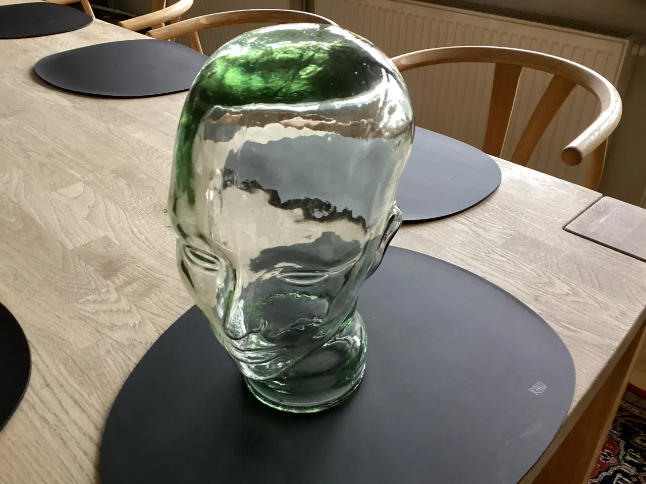 Billede 1 - Glas hoved   (Til udstilling)