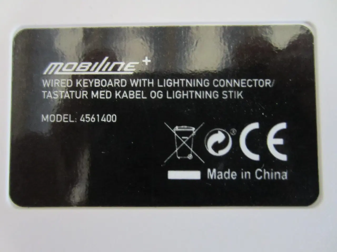 Billede 3 - MOBILINE tastatur med lightning stik