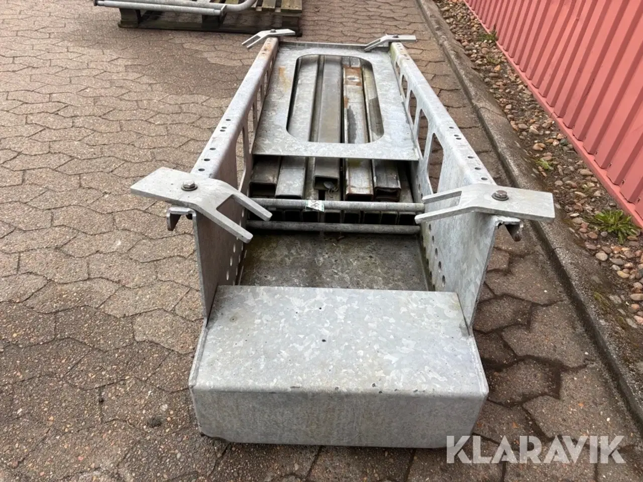 Billede 5 - Strøkasse til ophæng under trailer - galvaniseret