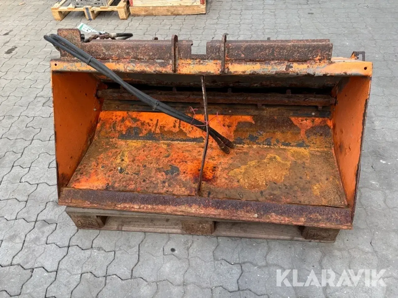 Billede 2 - Saltudlægger skovl Hydromann 300SL hydraulisk