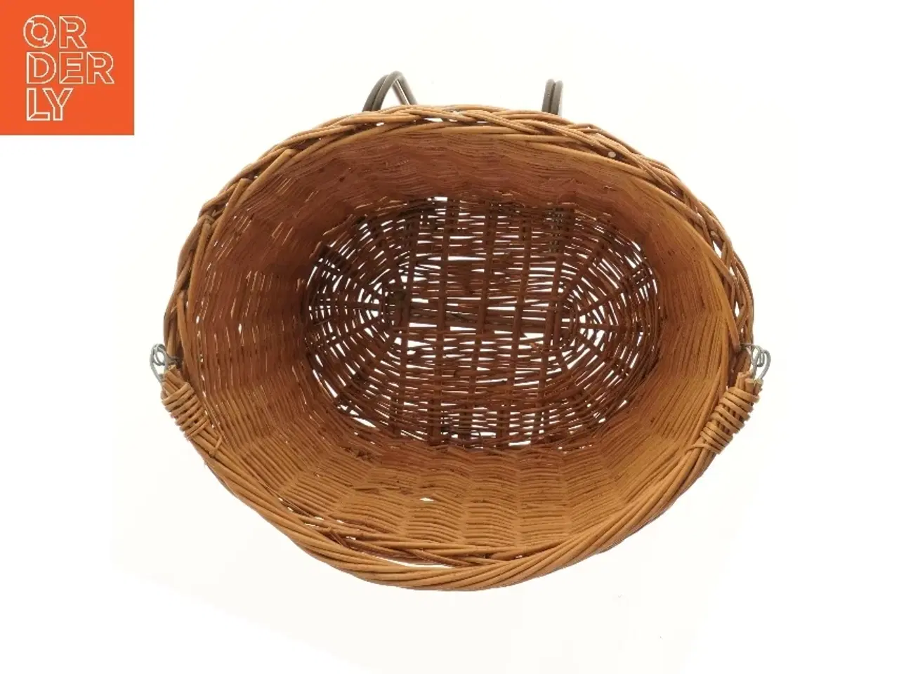 Billede 2 - Cykelkurv i flet (str. 40x30x20 cm)