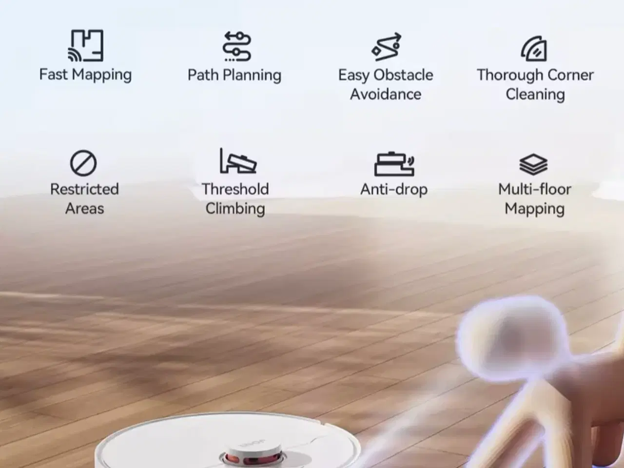 Billede 10 - Robotstøvsuge JONR P20 Pro ( HEL NY ) Bedst i test