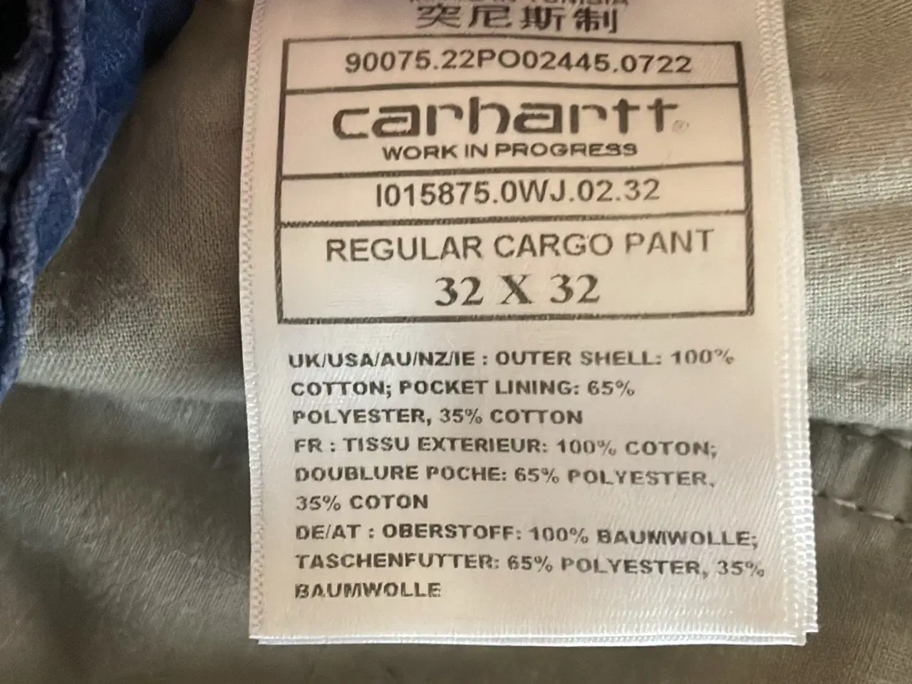 Billede 7 - Mørkeblå Cahart bukse