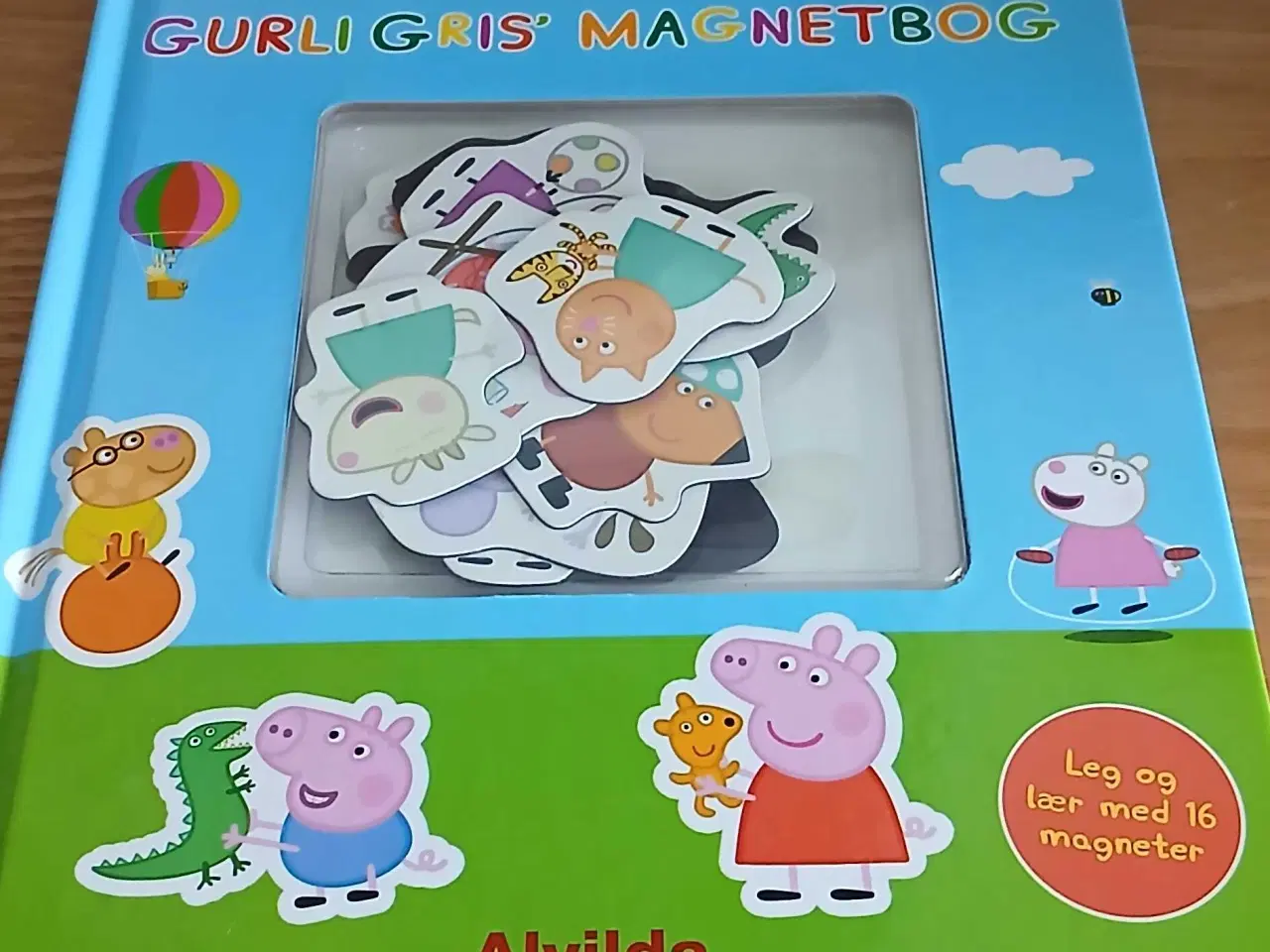 Billede 1 - Gurli gris magnetbog