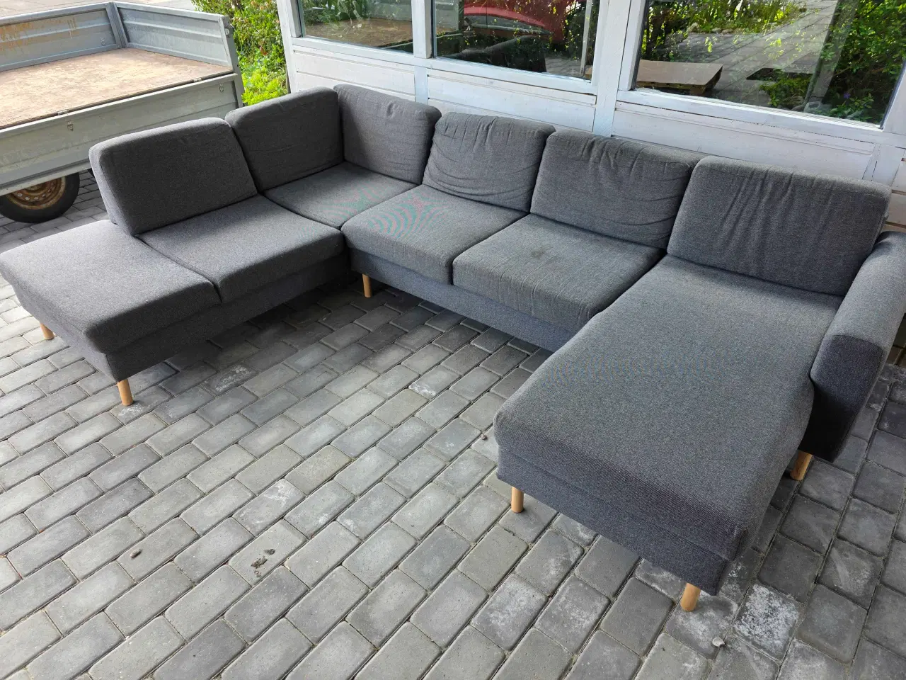 Billede 3 - 6 pers. Hjørnesofa