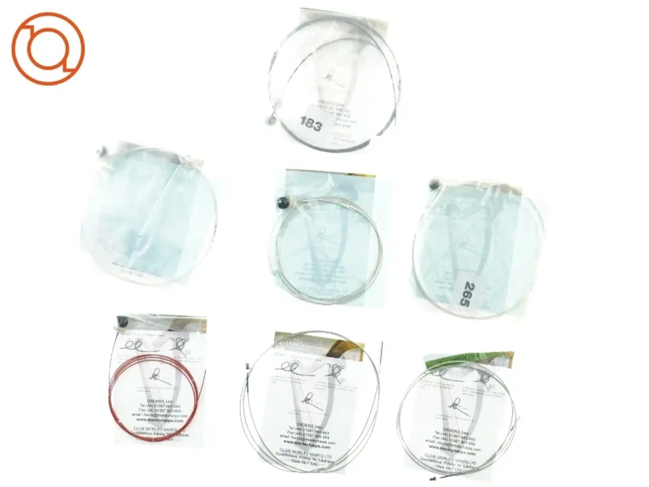 Billede 2 - Harpe strenge fra Morley (str. 13 x 14 cm)