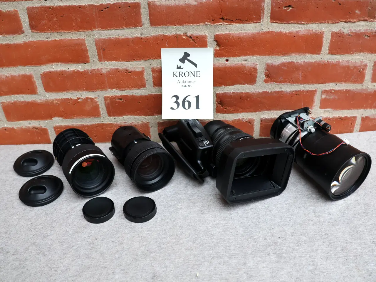 Billede 1 - 4 Stk Sony Linser, til ukendt model. ubrugt.