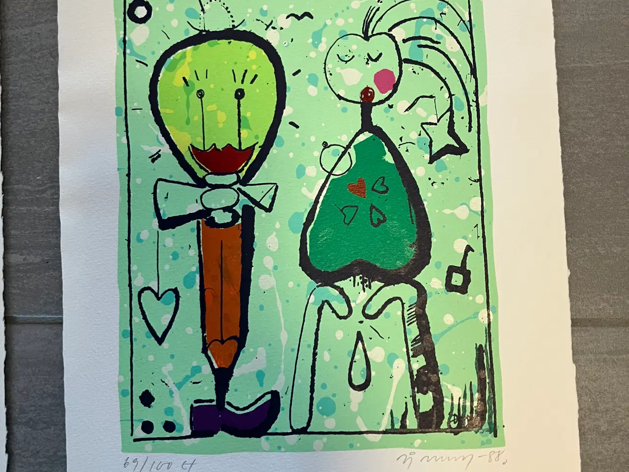 Billede 4 - Litografier af Jes Nordby