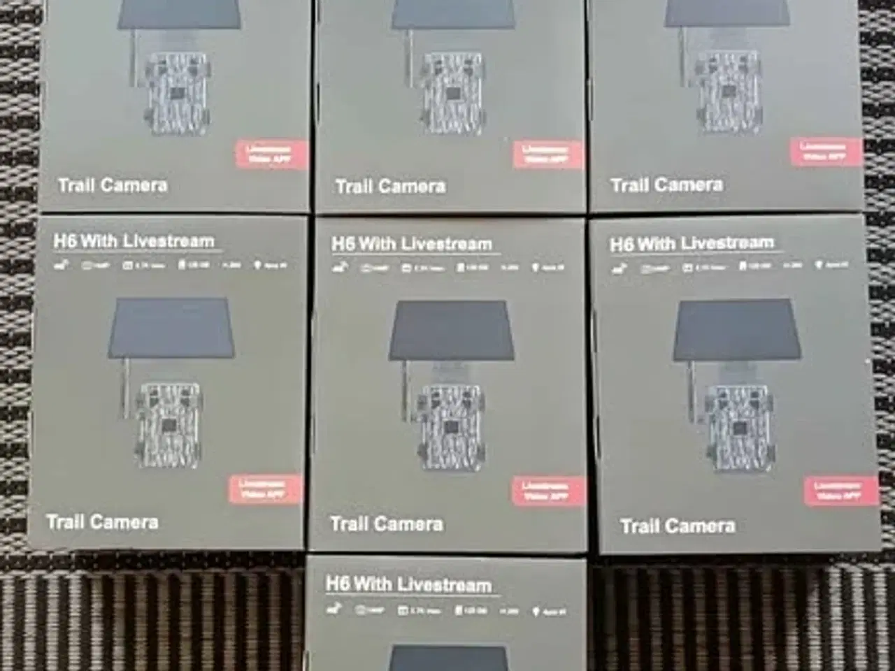 Billede 2 - Uåbnede 4G vildtkamera med solcelle