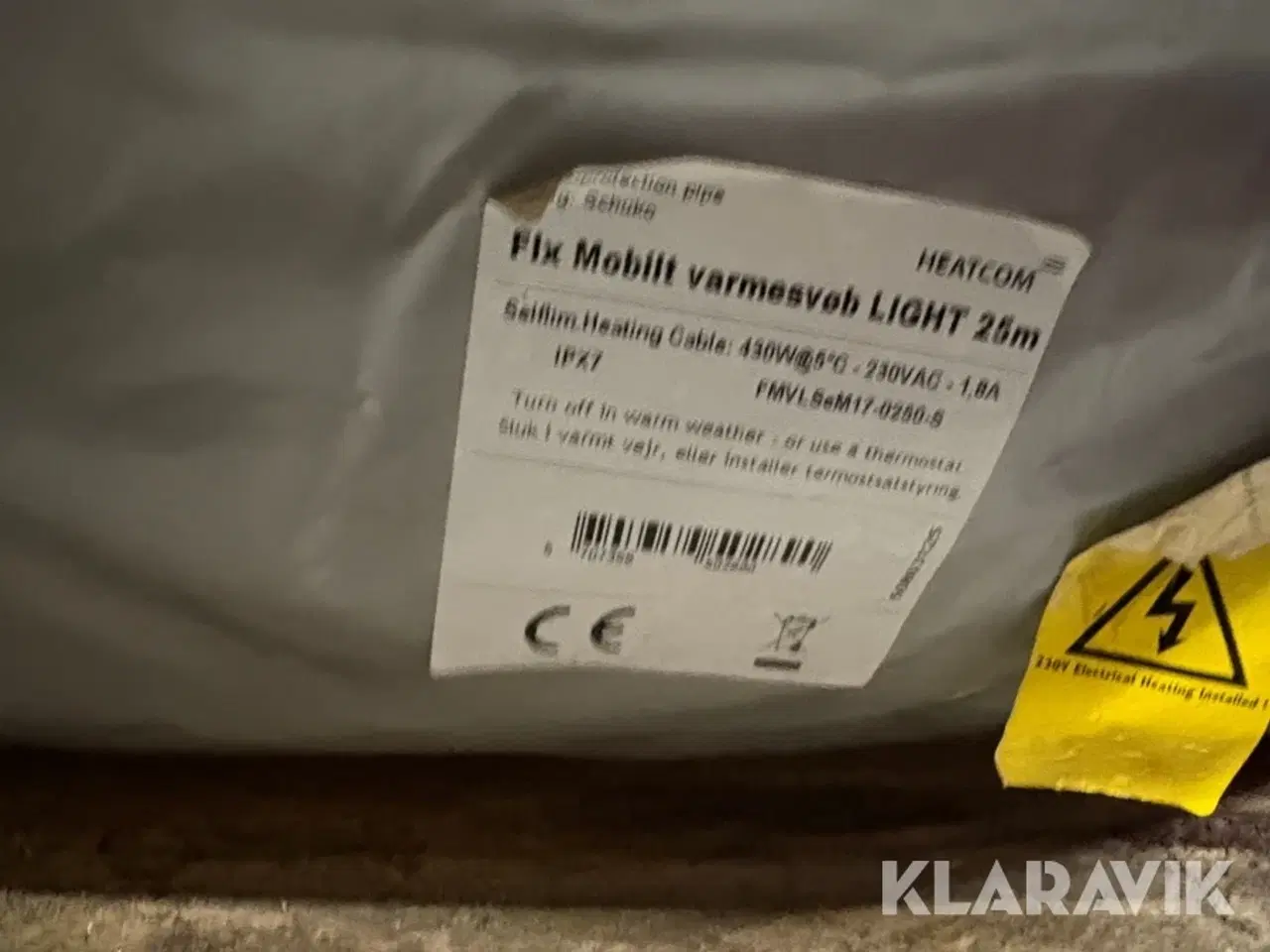 Billede 8 - Varmekabler Heatcom Fix Mobilit - 3 styk