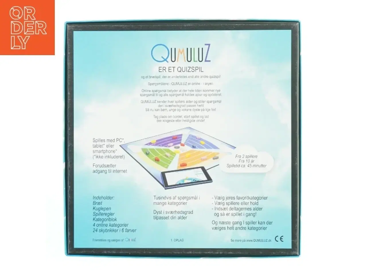 Billede 2 - Qumuluz brætspil fra Qumuluz (str. 27 x 27 cm)