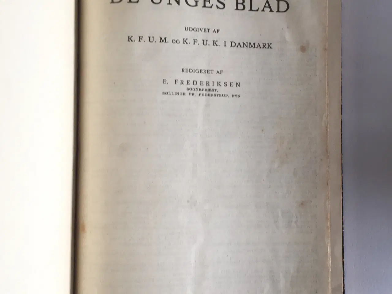 Billede 6 - De Unges Blad årgang 1922 og 1923