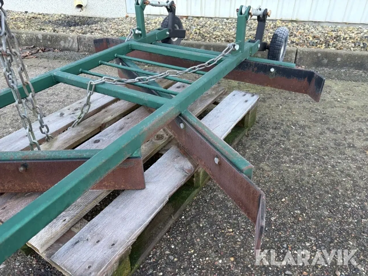 Billede 8 - Vejhøvl med hjul