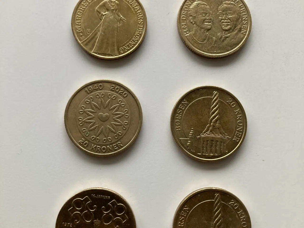Billede 1 - 20 kr. mønter